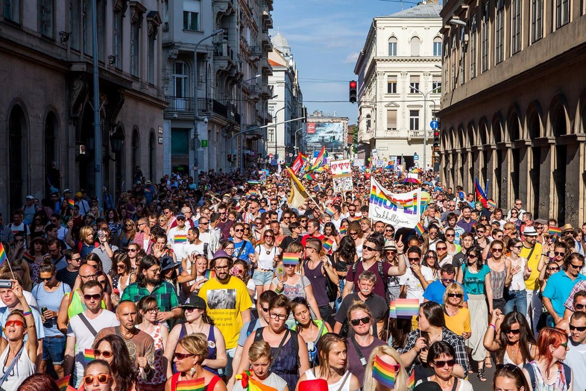 Budapest pride event